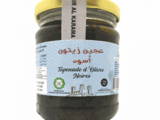 TAPENADE D'OLIVES NOIRES 180g